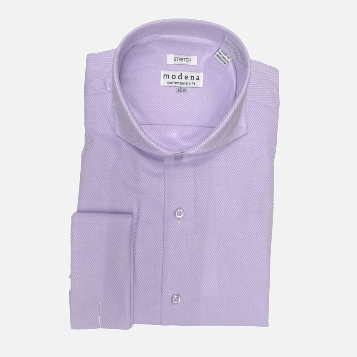 Men’s Lavender Dress Shirt wit French Cuff | Contemporary Fit