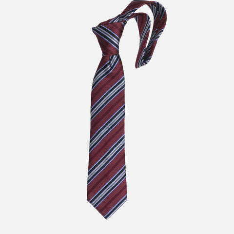Boulder Trading Co. Silk burgundy necktie