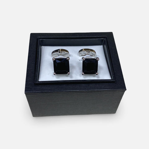 Steven Land Square Gemstone Cufflinks