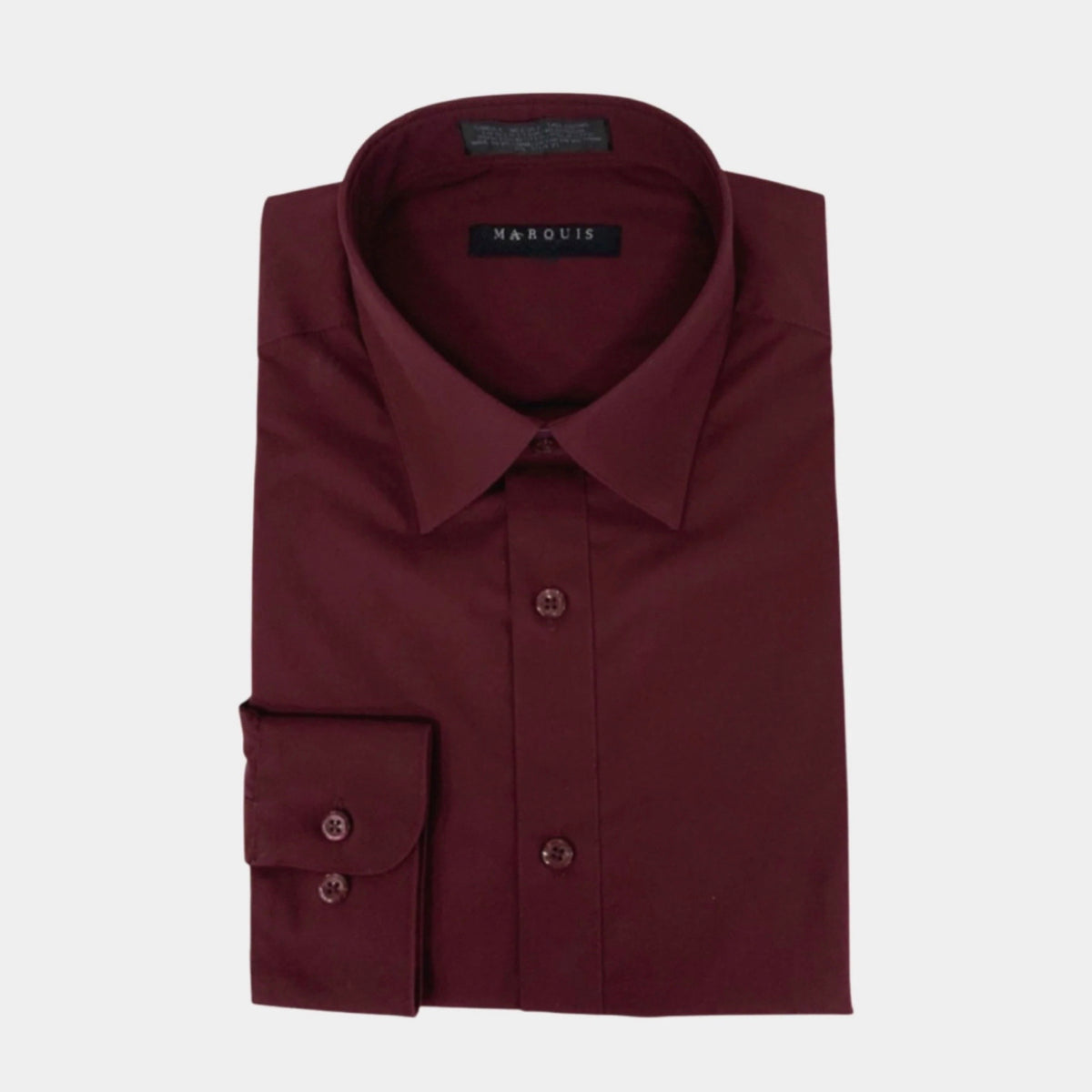 Marquis Burgundy CLASSIC FIT dress Shirt