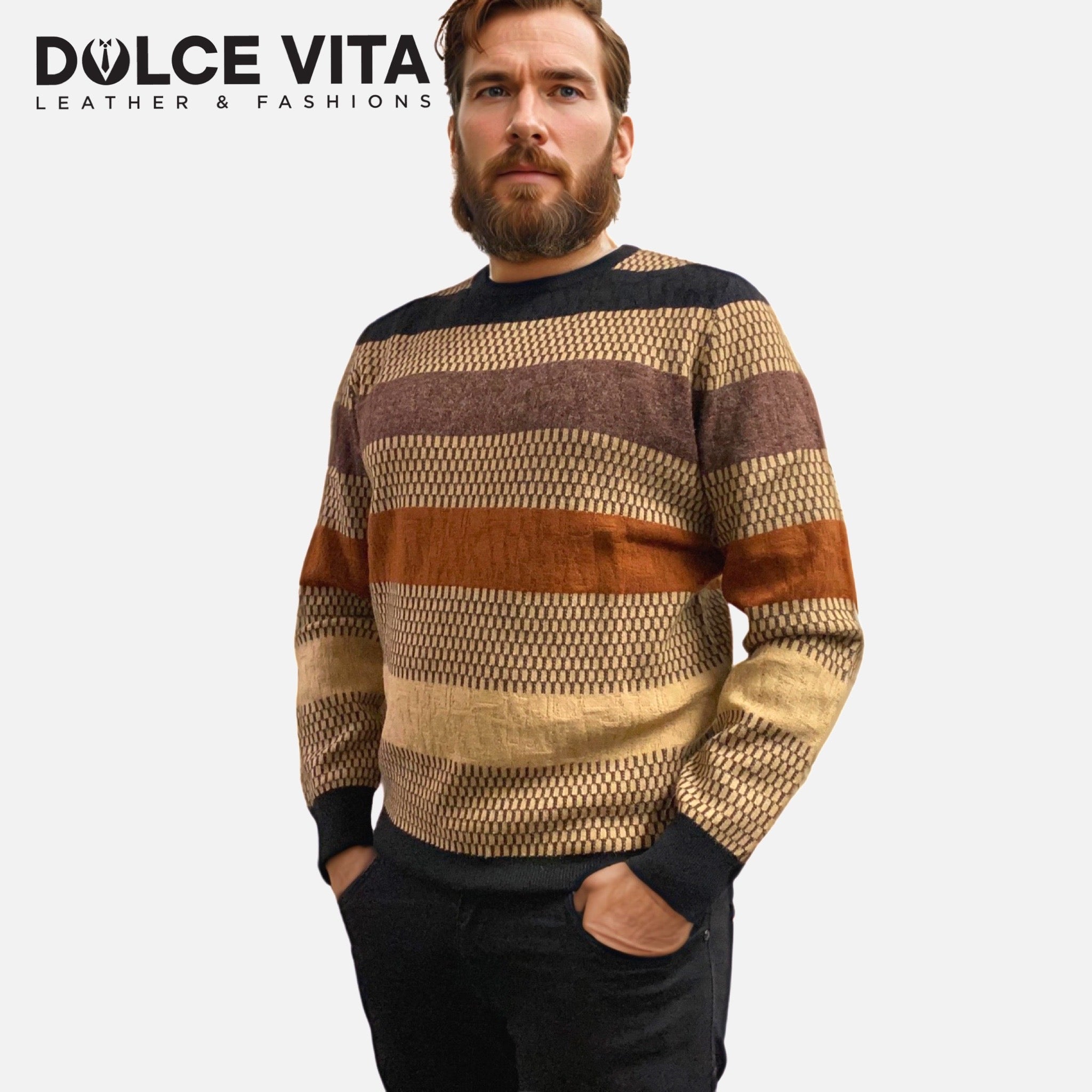 Mens designer prestige sweater