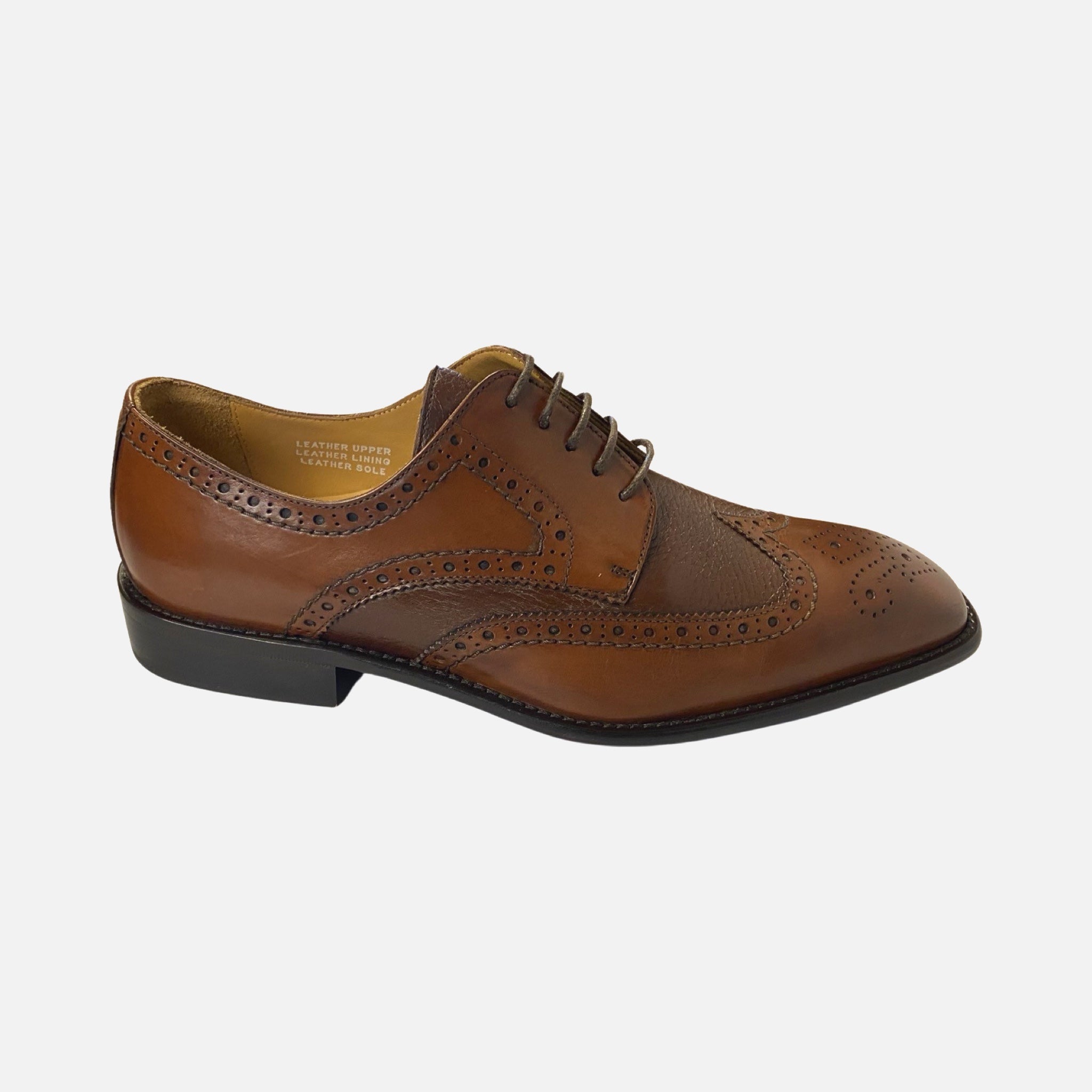Toscana Men's Italian Wingtip Brogue Dress Shoe Toscana Men's Italian Wingtip Brogue Dress Shoe