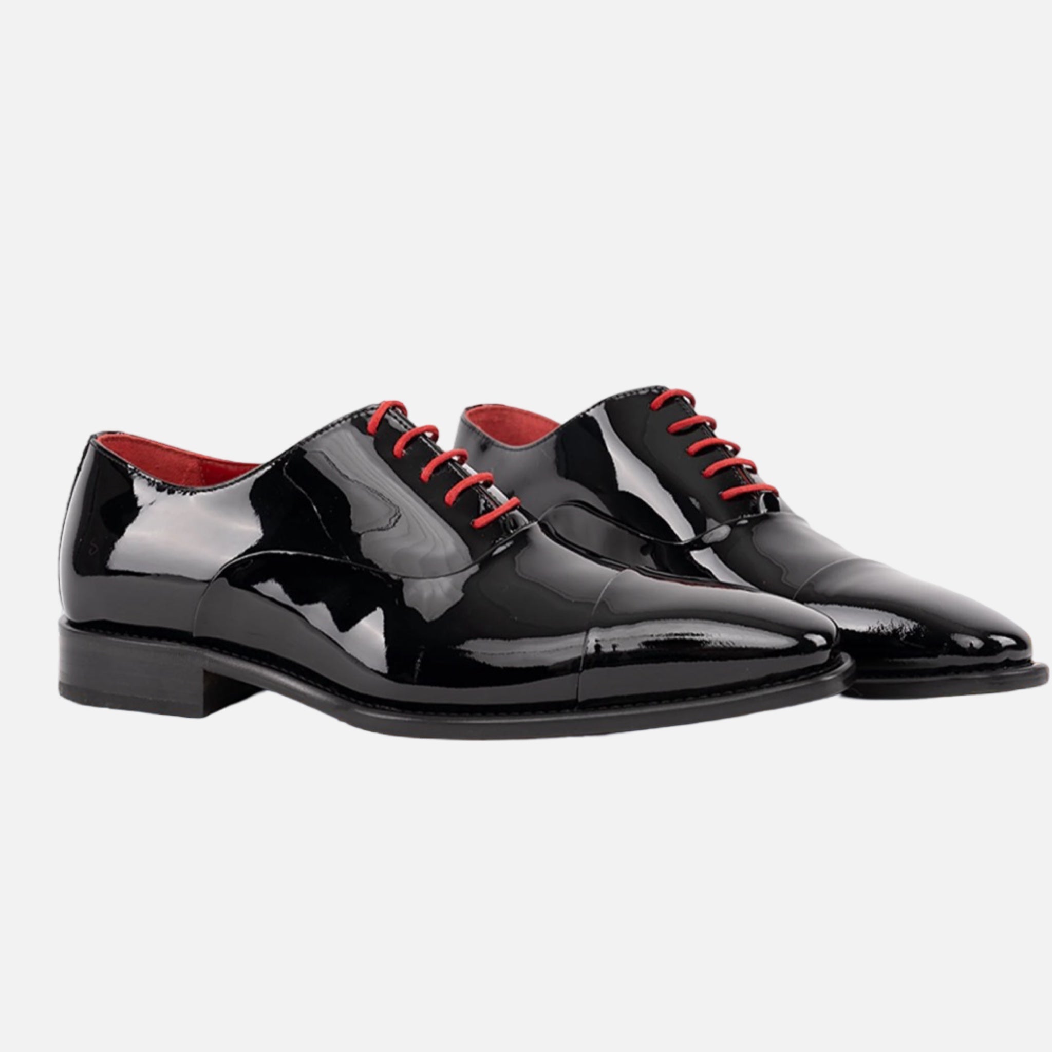 Mens Italian patent leather shoe for men