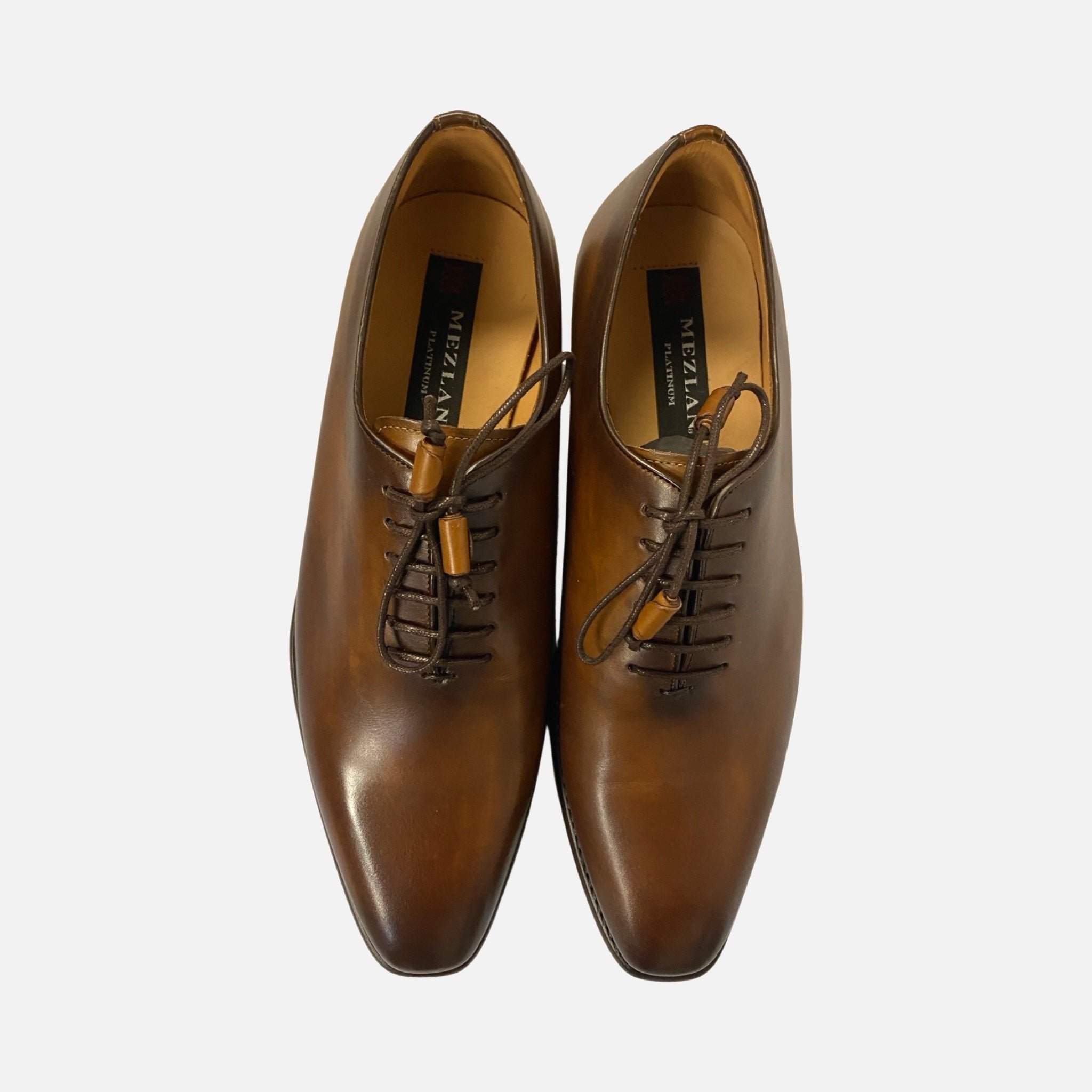 Mens brown shoe made in spain