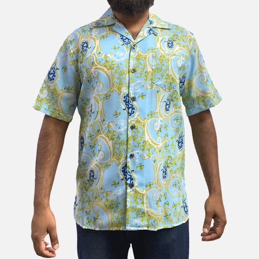 Men’s turquoise summer shirt