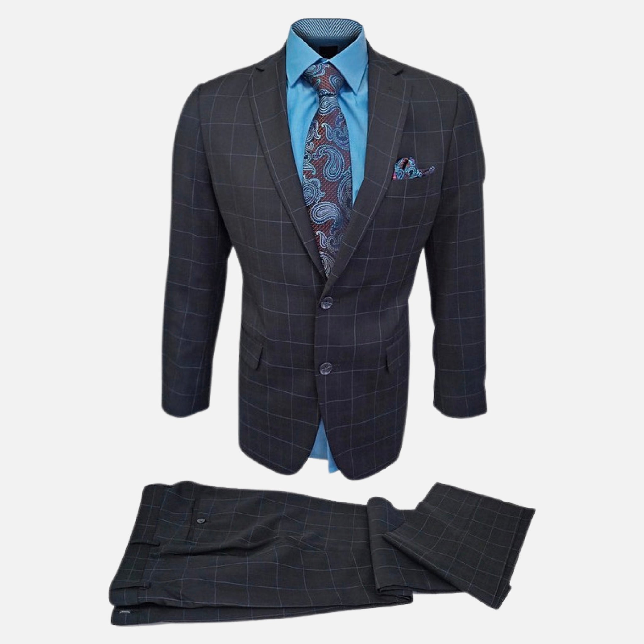 100% Wool Suit | Clearance | Last One | 50R