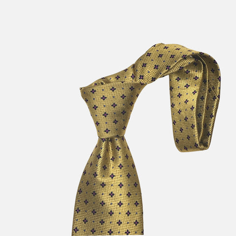 Yellow Premium Silk Tie and Hanky | Dolce Vita Fashions