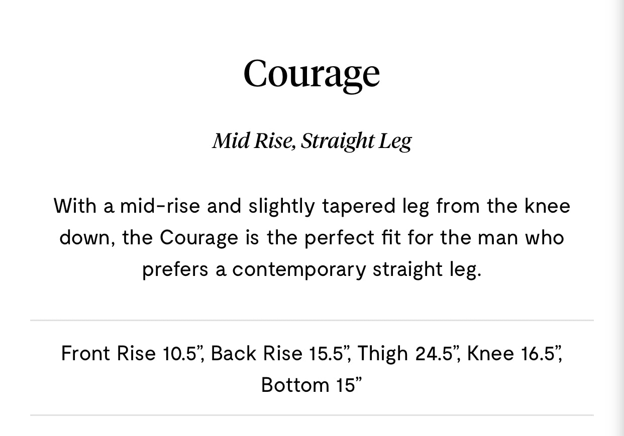 Courage | Black Mini Herringbone Mid-rise Straight Leg Jeans