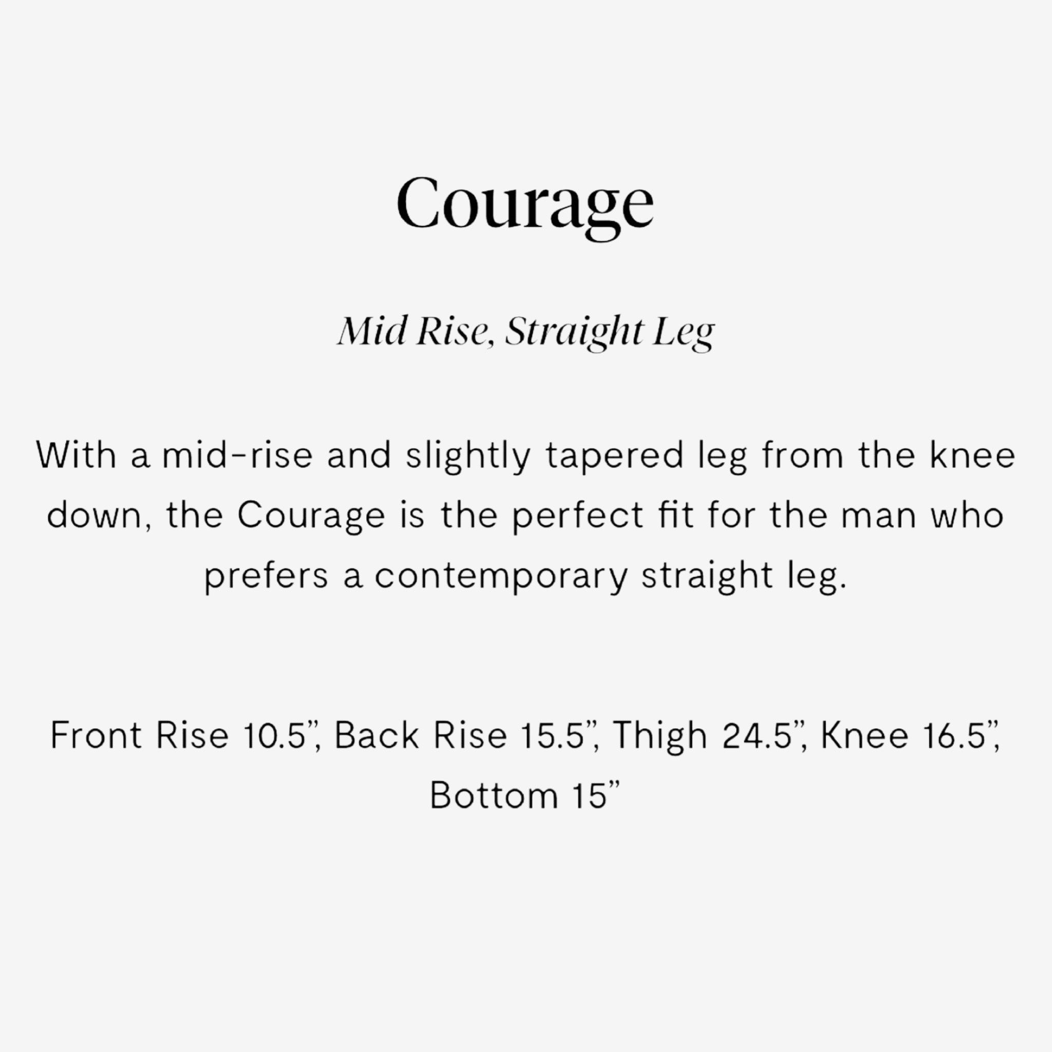 Rose Twill Designer Jeans | Courage