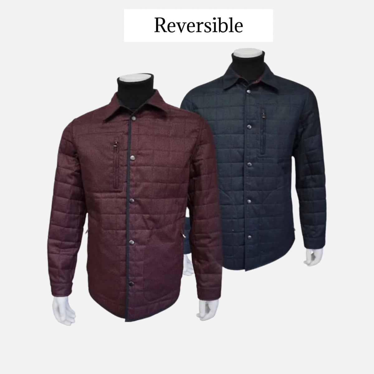 Enzo Reversible Shirt Jacket