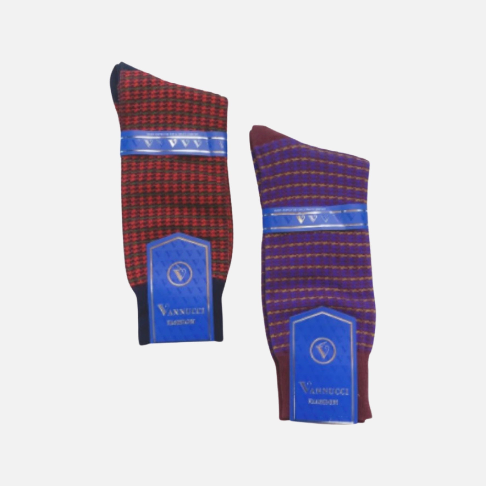 Mens Fashion Socks by Vanucci V1510