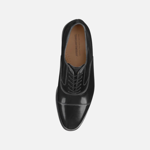 Johnston & Murphy Melton Cap Toe Men's Dress Shoe in Premium European Leather
